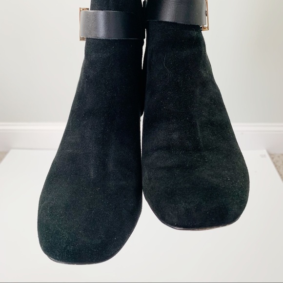 Hal Rubenstein Knee-High block Heeled Suede Boots - Picture 6 of 11